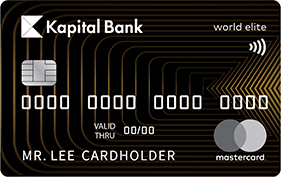 Mastercard World Elite - Kapital Bank