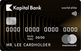 Mastercard World Elite - Kapital Bank