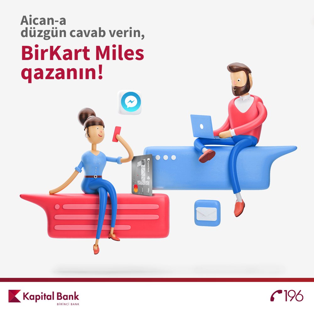BirKart-dan Facebook Messenger istifadəçilərinə yarışma!
